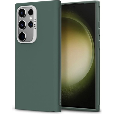 Spigen Cyrill Ultra Color Case - силиконов (TPU) калъф с висока степен на защита за Samsung Galaxy S24 Ultra (зелен)