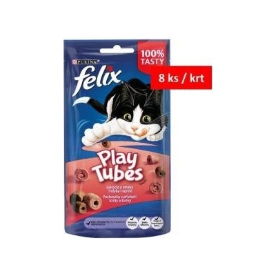 Felix Play Tubes s příchutí krůty a šunky 50 g