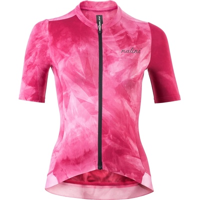Nalini Дамска фланелка с къс ръкав за колоездене Nalini Women's Tie Dye Jersey Cycling jersey - Orchid - размер XL (156-2824-0215)