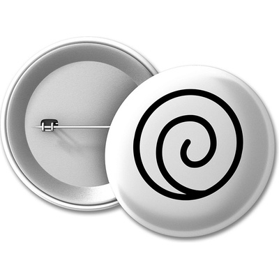 Naruto placka Uzumaki Klan 50 mm