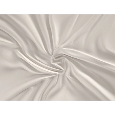 Kvalitex satén prostěradlo s gumo bílé 80x200