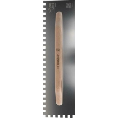 Hladítko nerez, zub 12 mm, 130 x 480 mm, WOOD LINE