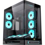 Ion Computers Геймърски компютър ION Heaven с процесор AMD Ryzen 7 5800X3D, видео карта GeForce RTX 5060 Ti 16GB GDDR7, RAM памет 16GB(2x8GB) DDR4 3200MHz, SSD 1TB NVMe PCIe Gen4, водно охлаждане 360 (c003749)