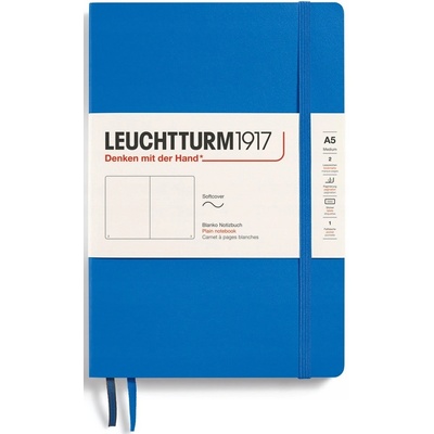 Leuchtturm1917 Zápisník Sky Softcover A5 čistý – Zboží Živě