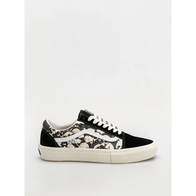 Vans Skate Old Skool Skull Pile Black White Gum