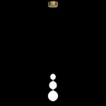 ELMARK Pearl led ПЕНДЕЛ 9w 3000k, ЗЛАТО (955pearl930p3gd)