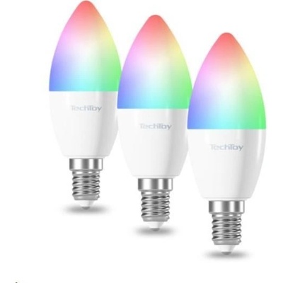 TechToy Smart Bulb RGB 6W E14 ZigBee 3pcs set TSL-LIG-E14ZB-3PC