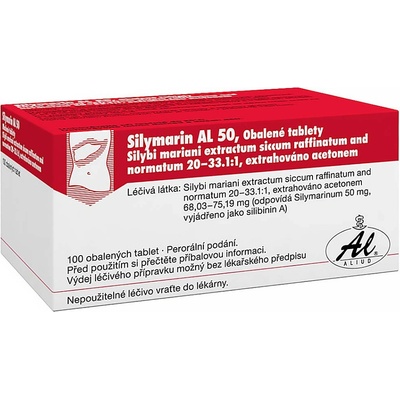 SILYMARIN AL POR 50MG TBL OBD 100
