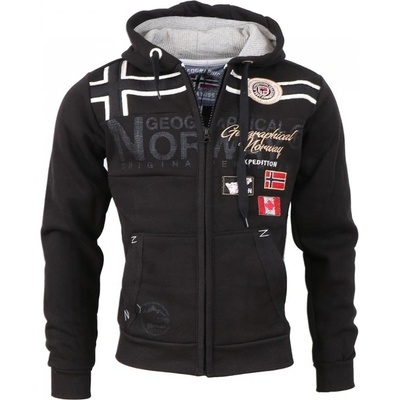 GEOGRAPHICAL NORWAY mikina GARADOCK černá – Zboží Dáma