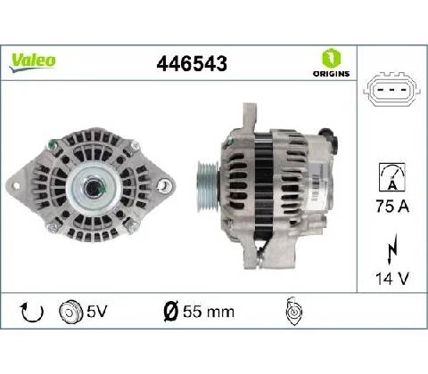 Generátor VALEO 446543