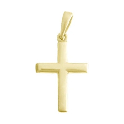 Zlatnictví Zlatíčko Zlatý přívěsek křížek žluté zlato 000.00029