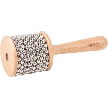 Classic World Детска дървена кабаса с метални топчета, малка - Classic World