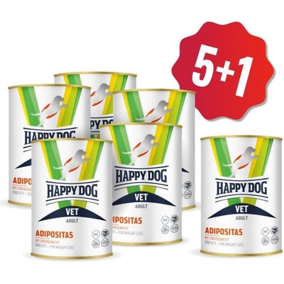 Happy Dog VET dieta Adipositas 6 x 400 g
