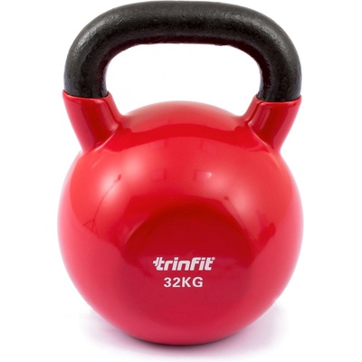 TRINFIT Kettlebell kov / vinyl 32 kg