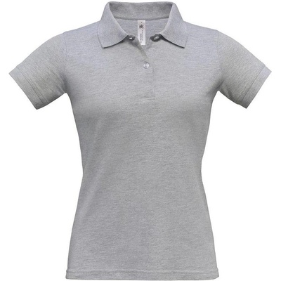 B&C Safran Pure /women Dámske piqué polo sivá heather