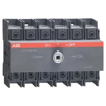 ABB ТОВАРОВ ПРЕКЛЮЧВАТЕЛ ot125f3c i-0-ii 3p/125a (m518389)