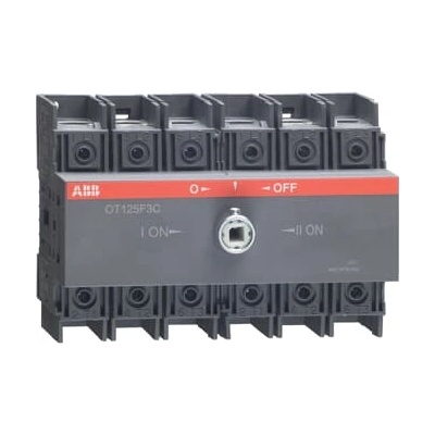 ABB ТОВАРОВ ПРЕКЛЮЧВАТЕЛ ot125f3c i-0-ii 3p/125a (m518389)