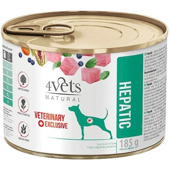 4Vets NATURAL 4Vets Dog Hepatic 185 г