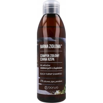 Barwa Bylinný Šampón oslabené vlasy a lupiny Čierna repa 250 ml