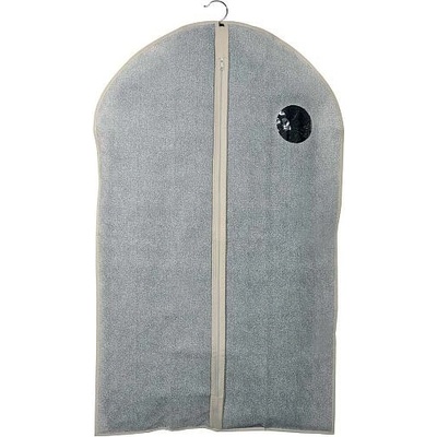 MSV obal na oblečení, šedý, polypropylen, 60 x 100 cm