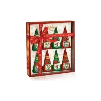 Liran Vánoční kolekce pyramidových čajů v dárkovém balení 8 ks