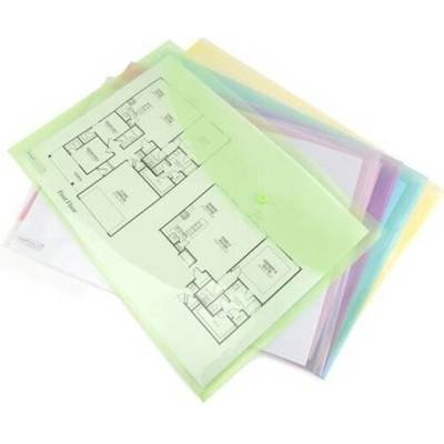 Obal na patent, A3, PP, RAPESCO, mix farieb