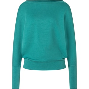 super. natural Дамски вълнен пуловер super. natural Women's Kula Sweater Longsleeve - Deep Jungle (800) - размер XL (105-4703-1115)