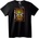 NOONEBRAND Тениска Owlbot Робот - S, Black