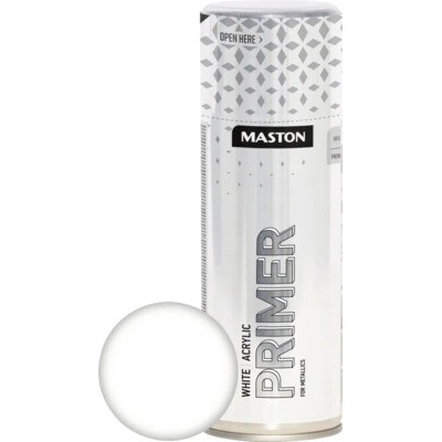 Maston Acrylic Primer lak v spreji 400 ml biely