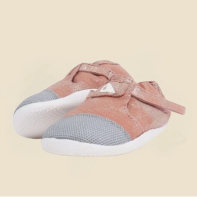 Bobux: Xplorer Arctic: обувки за прохождане с подплата от вълна Мерино - Pink Sparkle (No 18-22) (500517-22)