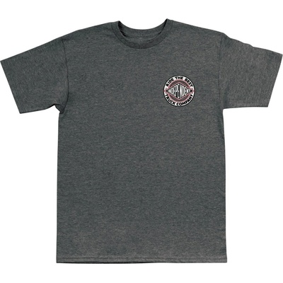 Independent tričko BTG Summit S/S Heavyweight T-Shirt Dk Hthr