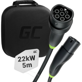 Green Cell EV nabíjací kábel Snap Type 2 22kW 5m