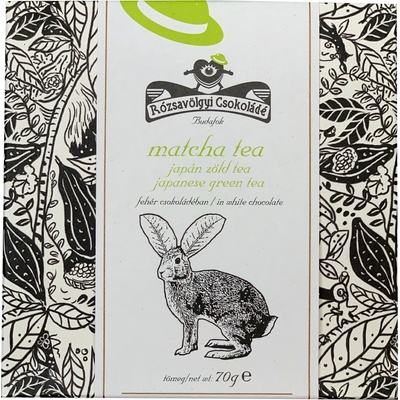 Rózsavölgyi Csokoládé 29% bílá čokoláda Matcha tea 70 g