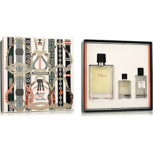 Hermès Terre D'Hermès комплект за мъже Eau de Toilette 100 ml + Eau de Toilette 12, 5 ml + Афтършейв опция Fantaisie Etriers Cover