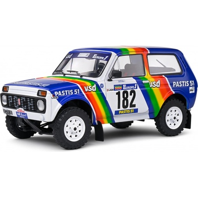 Lada Niva Proto 182 Jabouille/Sardou Rally Dakar 1984 Solido 1:18