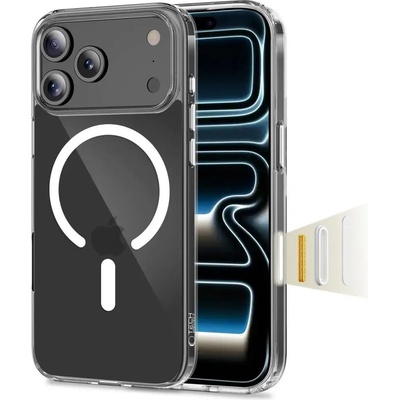 Tech-Protect Кейс Tech-Protect Flexair Hybrid CC MagSafe за iPhone 17 Pro - прозрачен (5906302319633)