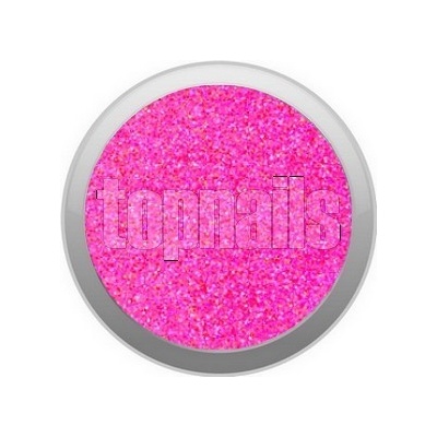 Topnails UV gél farebný Ultra neónové trblietky Pink 530 5g