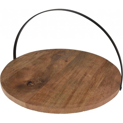 H&S Decoration Dřevěný servírovací tác Simple fi 38 cm