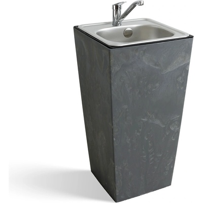 Záhradné umývadlo Lavabo Ston šedé