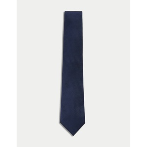Marks & Spencer Вратовръзка от 100% коприна с текстура Marks & Spencer в тъмносиньо Marks & Spencer | Sin | МЪЖЕ | ЕДИН РАЗМЕР