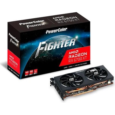 PowerColor Radeon Fighter RX 6700 XT 12GB GDDR6 (AXRX 6700XT 12GBD6-3DH)