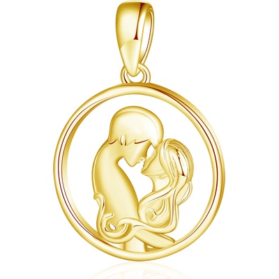 Olivie Strieborný prívesok LÁSKA GOLD 8609