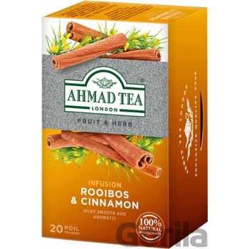 Ahmad Tea Rooibos a skořice 20 x 1,5 g