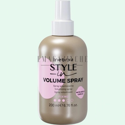 Inebrya Спрей за обем на тънка и увредена коса с рициново масло 200 мл. Style-In Volume Spray (0287480)