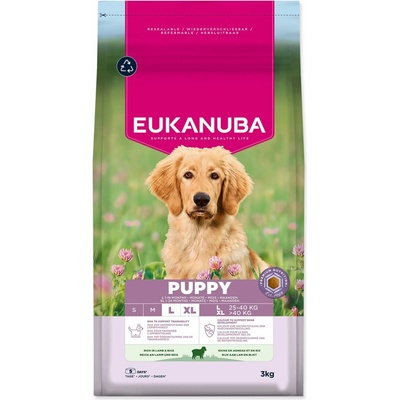 Eukanuba Puppy Large rich in lamb 3 kg