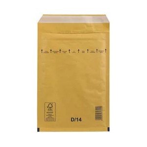 VP Плик с мехурчета D14 Кафяв, 202x275 / 180x265 mm, стикер 100 бр