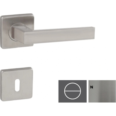 Naturel Nerezová klika CUBE – WC –