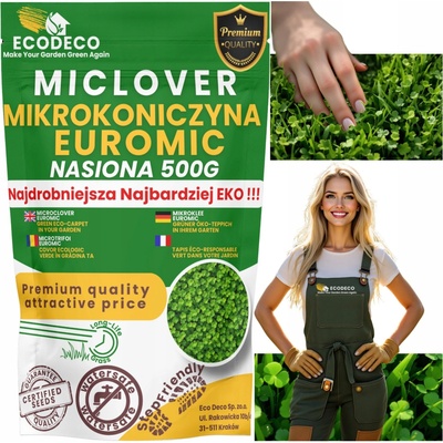 Dekoratívna tráva, trávna zmes, na suché plochy, na tienisté plochy, do záhrady, na pastviny, renovačná, športová Eco Deco 400 m² 0,5 kg