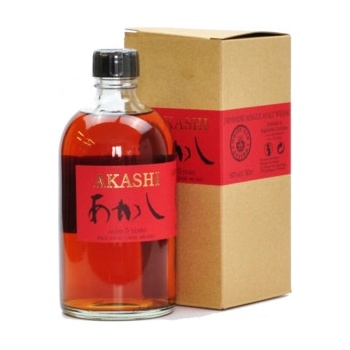 Akashi Red Wine Cask 5y 50% 0,5 l (karton)
