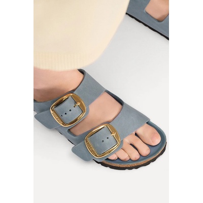 Birkenstock чехли дамски от кожа Arizona Big Buckle (1032027)